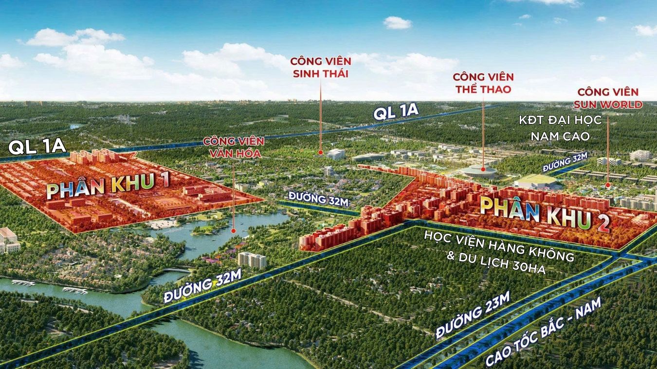 Mặt Bằng Tổng Thể Sun Urban City